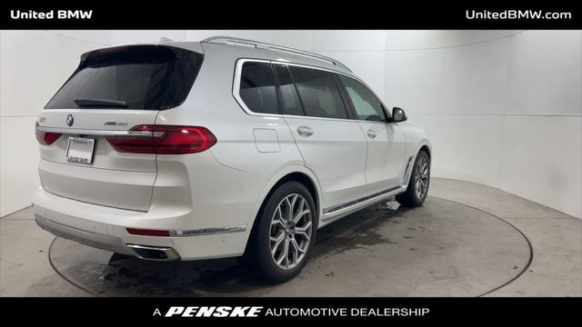 used 2021 BMW X7 car, priced at $45,460