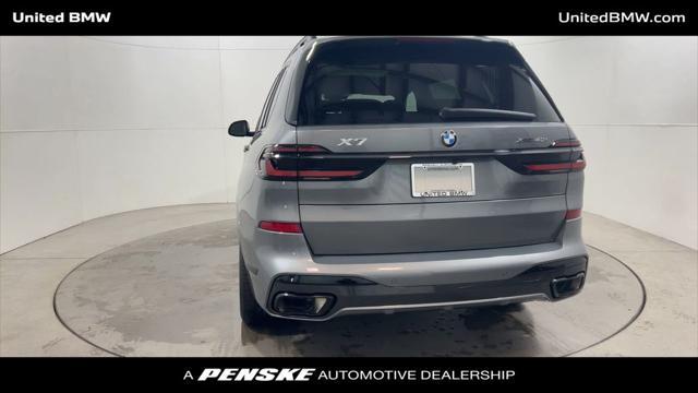 new 2025 BMW X7 car, priced at $93,300