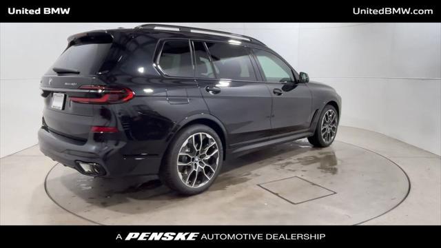 new 2025 BMW X7 car, priced at $91,325