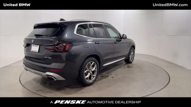 used 2022 BMW X3 car, priced at $34,495