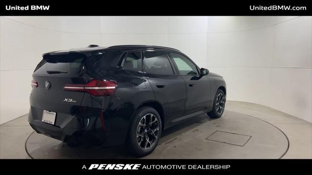 new 2025 BMW X3 car, priced at $58,950