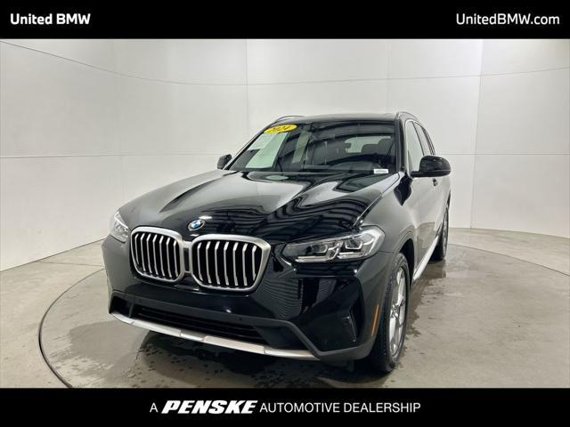 used 2024 BMW X3 car, priced at $44,995