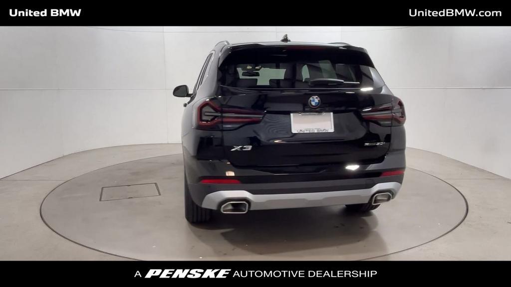 used 2024 BMW X3 car, priced at $47,996