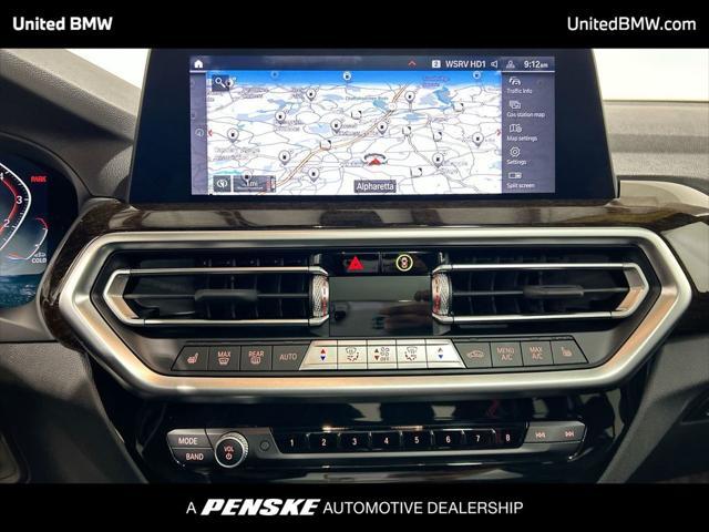 used 2024 BMW X3 car, priced at $44,995