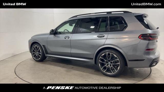 new 2025 BMW X7 car, priced at $98,300