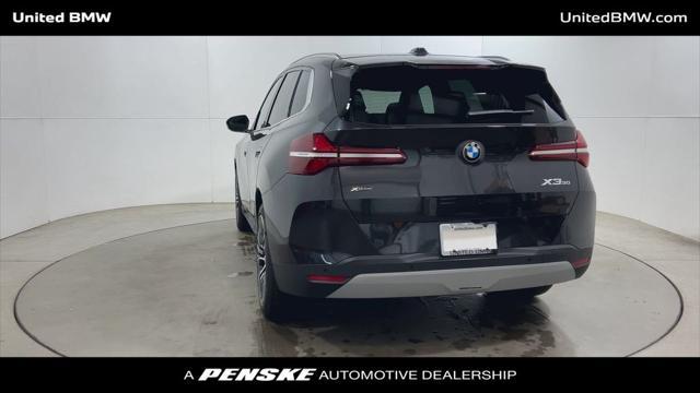 new 2025 BMW X3 car, priced at $55,085