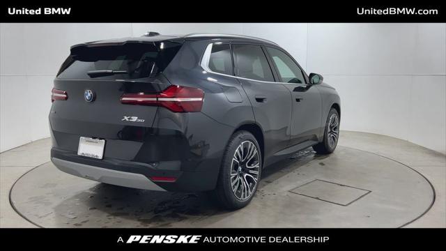 new 2025 BMW X3 car, priced at $55,085