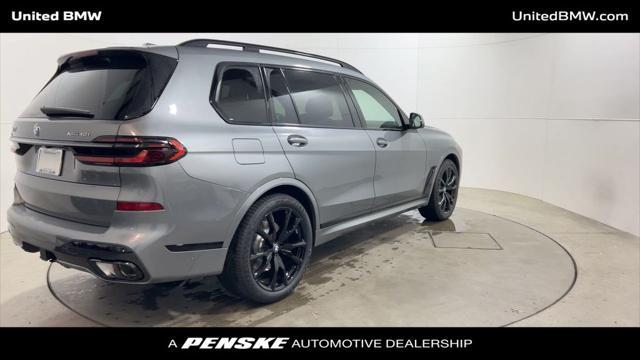 new 2025 BMW X7 car, priced at $100,275