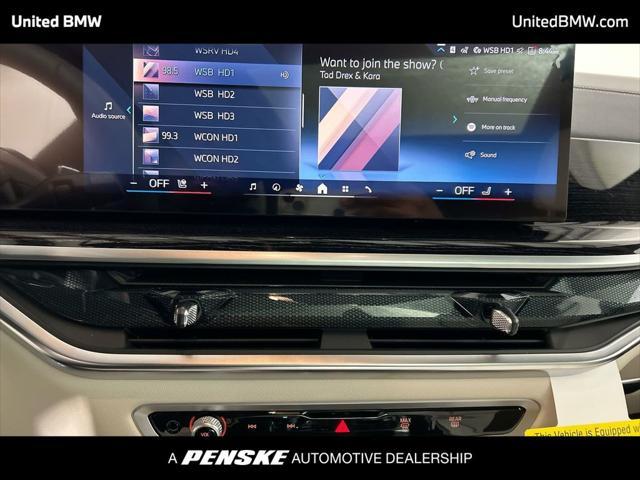 new 2025 BMW X7 car, priced at $100,275