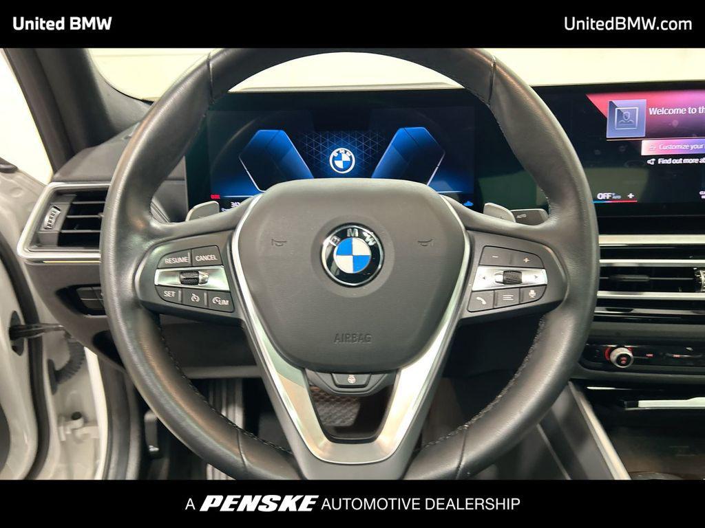 used 2023 BMW 330 car, priced at $30,460