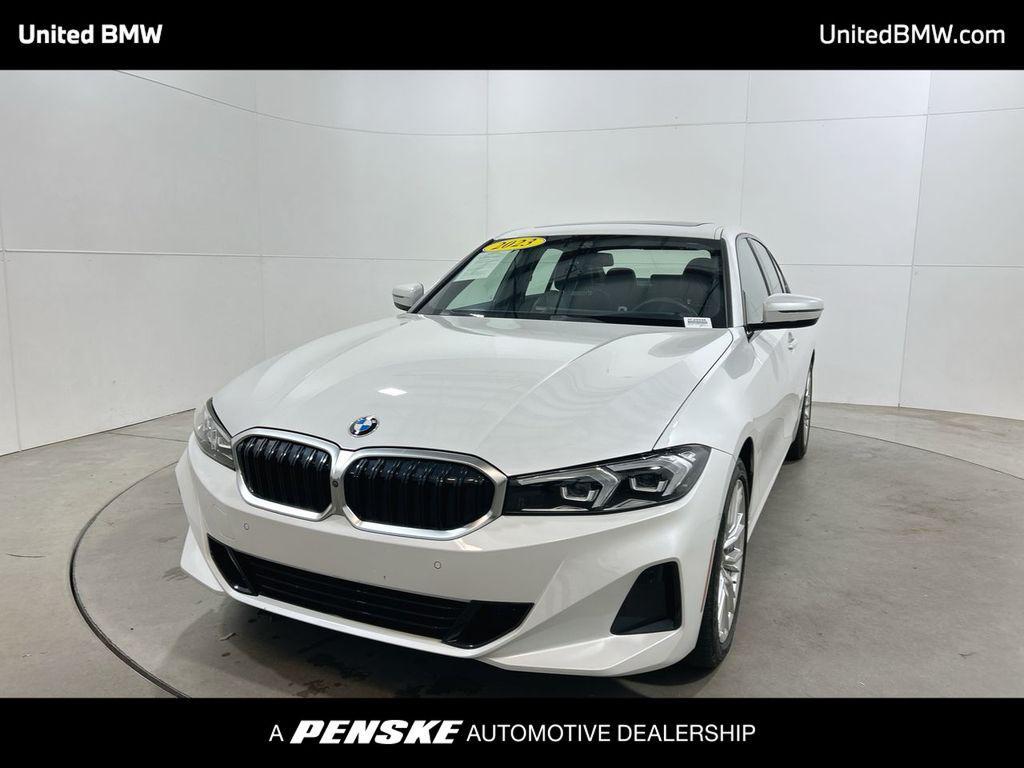 used 2023 BMW 330 car, priced at $33,460
