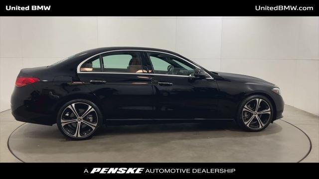 used 2023 Mercedes-Benz C-Class car, priced at $36,995