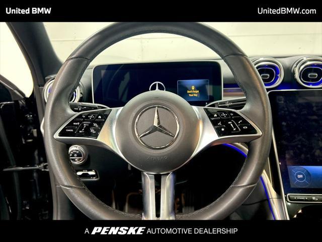 used 2023 Mercedes-Benz C-Class car, priced at $36,995