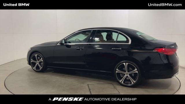 used 2023 Mercedes-Benz C-Class car, priced at $36,995