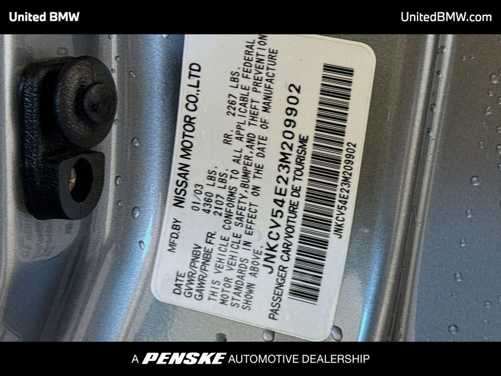 used 2003 INFINITI G35 car, priced at $7,995