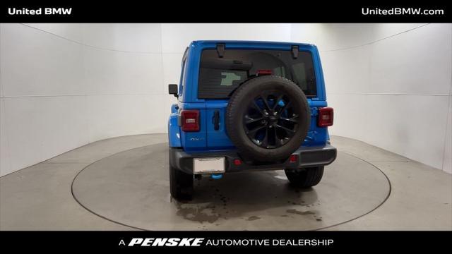 used 2022 Jeep Wrangler Unlimited 4xe car, priced at $31,995