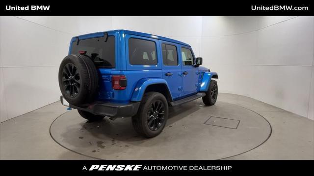 used 2022 Jeep Wrangler Unlimited 4xe car, priced at $31,995