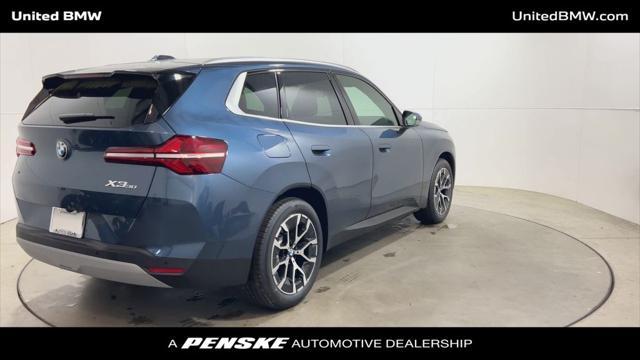 new 2025 BMW X3 car, priced at $54,710