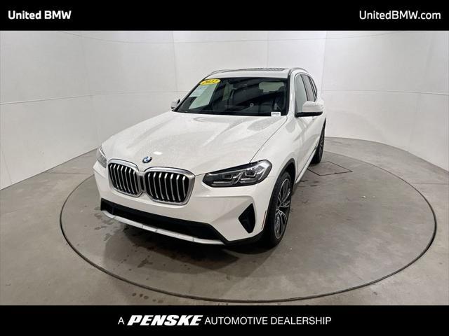 used 2022 BMW X3 car, priced at $29,995