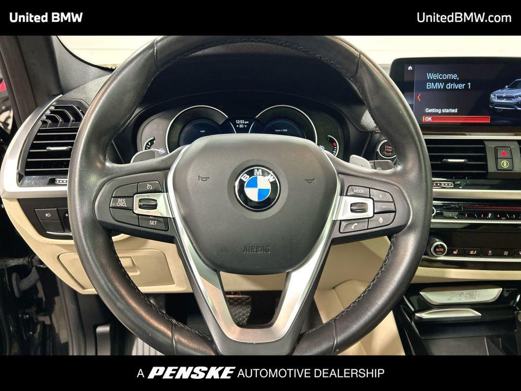 used 2018 BMW X3 car, priced at $22,460