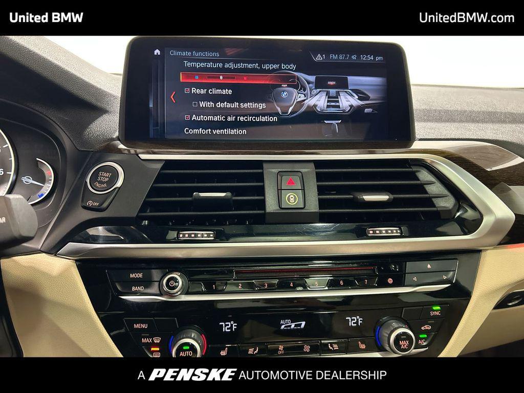 used 2018 BMW X3 car, priced at $22,460