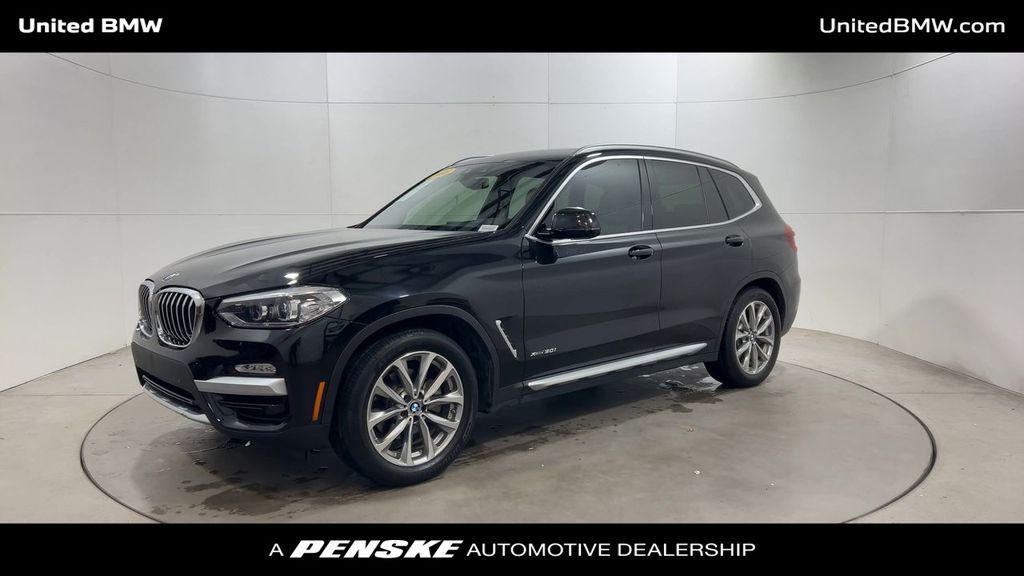 used 2018 BMW X3 car, priced at $22,460