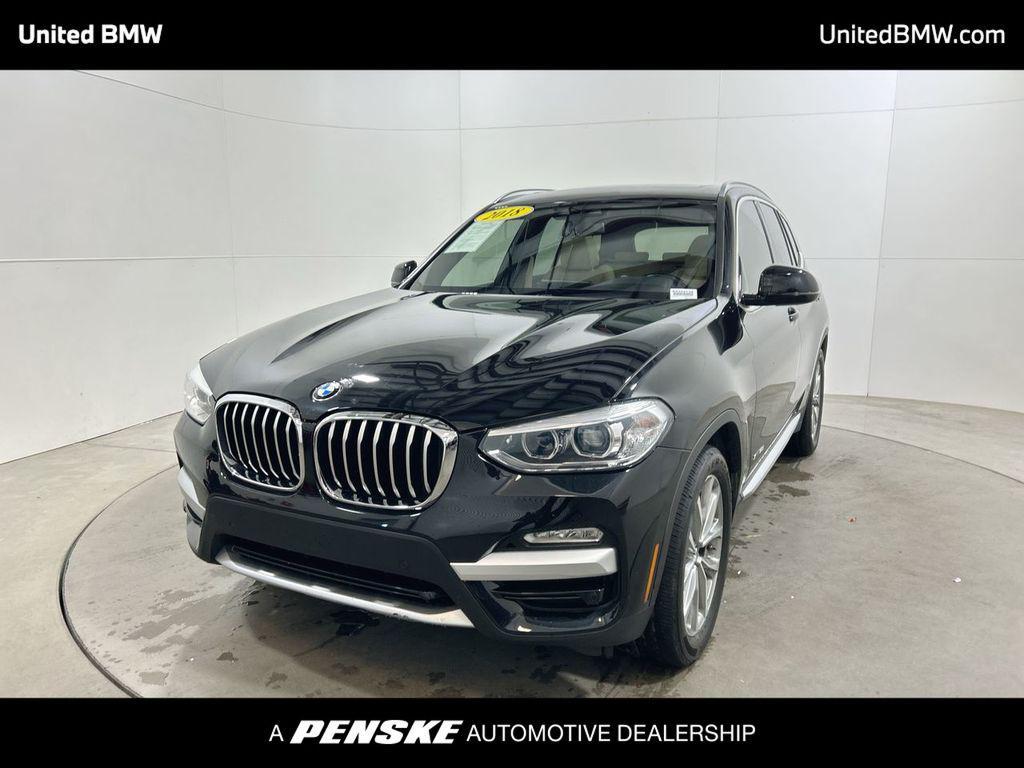 used 2018 BMW X3 car, priced at $22,995