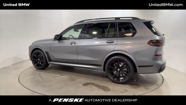 new 2025 BMW X7 car, priced at $117,105