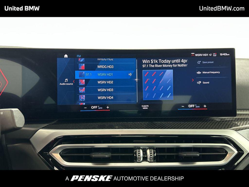 used 2024 BMW M4 car, priced at $75,460