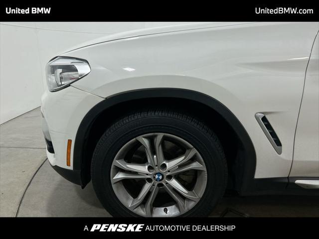 used 2020 BMW X3 car, priced at $22,460