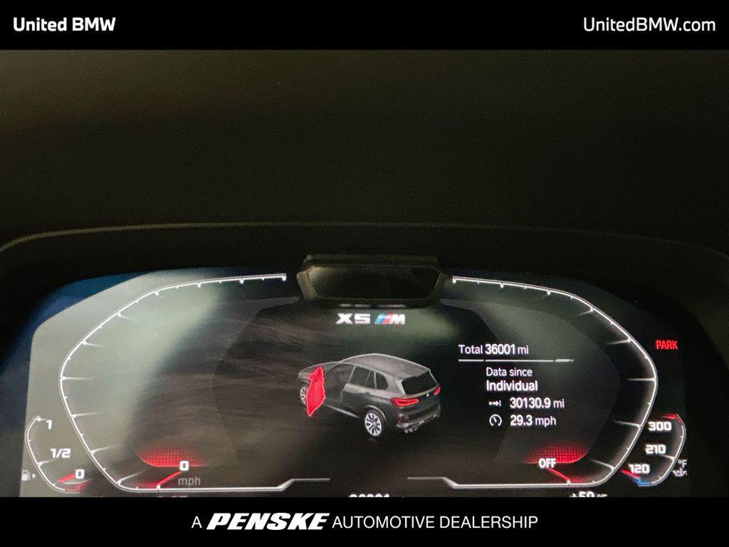 used 2021 BMW X5 M car, priced at $67,995