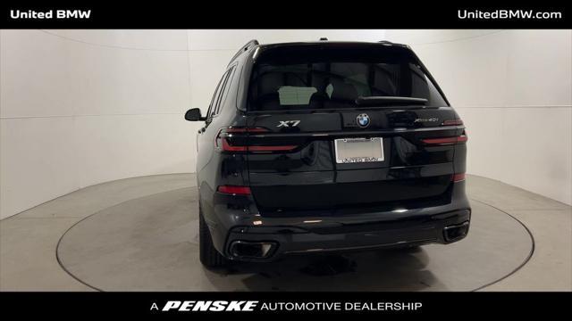 new 2025 BMW X7 car, priced at $98,955