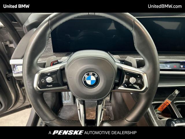 used 2024 BMW 740 car, priced at $81,960