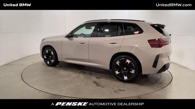new 2025 BMW X3 car, priced at $58,560