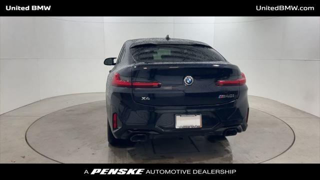 used 2022 BMW X4 car, priced at $52,495