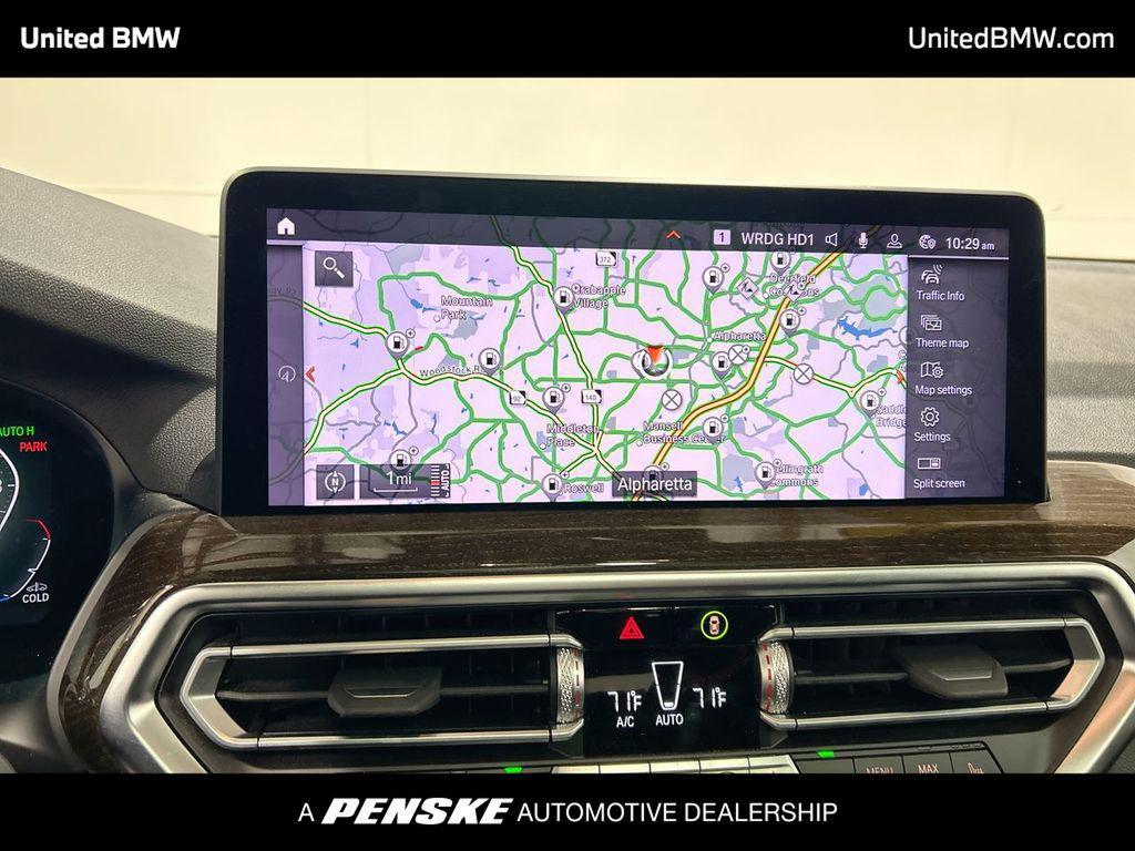 used 2023 BMW X3 car, priced at $36,995