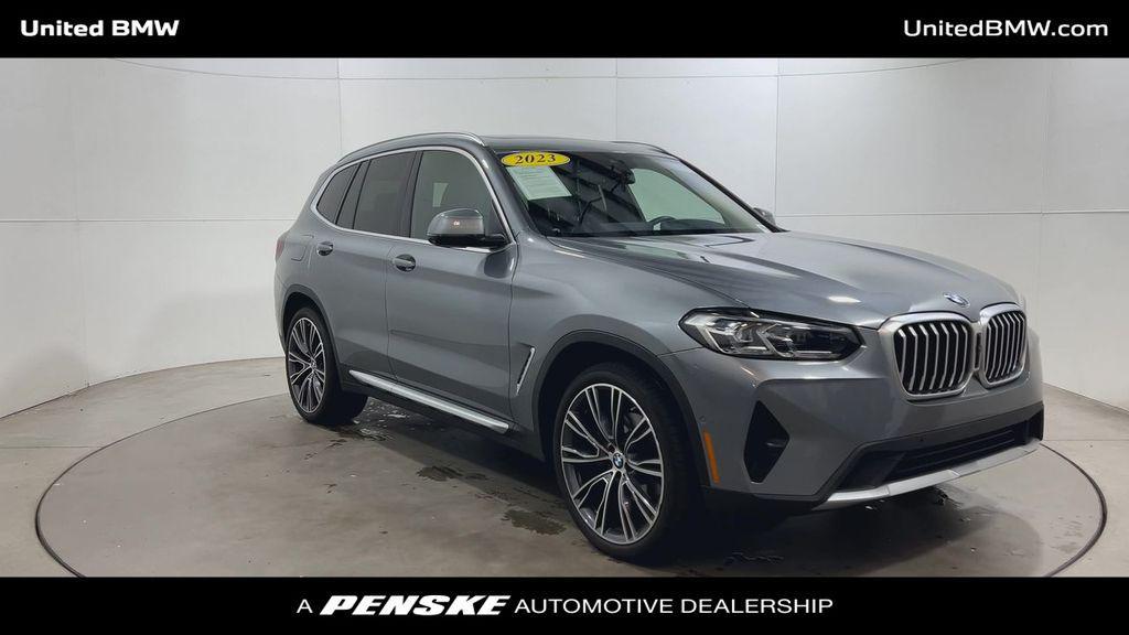 used 2023 BMW X3 car, priced at $36,995