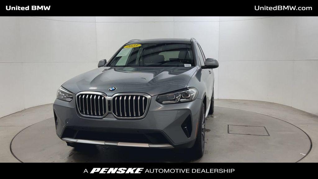 used 2023 BMW X3 car, priced at $36,995