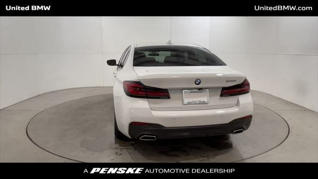 used 2021 BMW 540 car, priced at $41,995