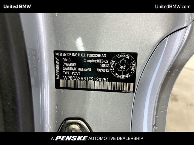 used 2014 Porsche Boxster car, priced at $34,995