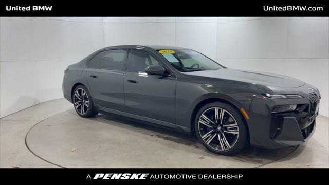 used 2024 BMW 750e car, priced at $84,960