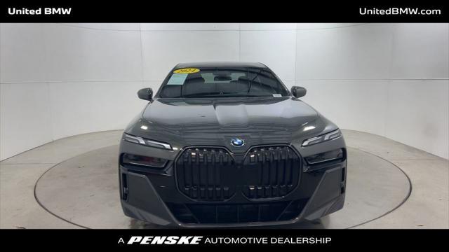 used 2024 BMW 750e car, priced at $84,960