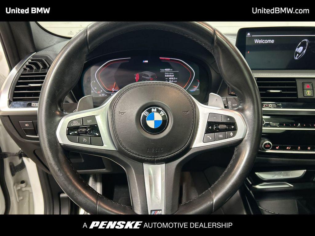 used 2021 BMW X3 car, priced at $26,960
