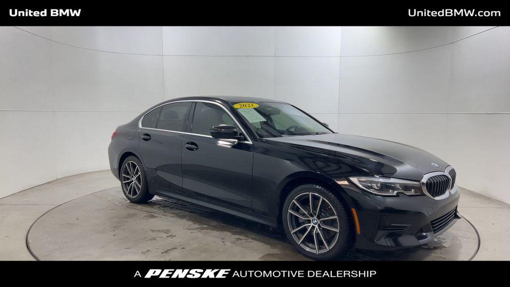 used 2021 BMW 330 car, priced at $27,495