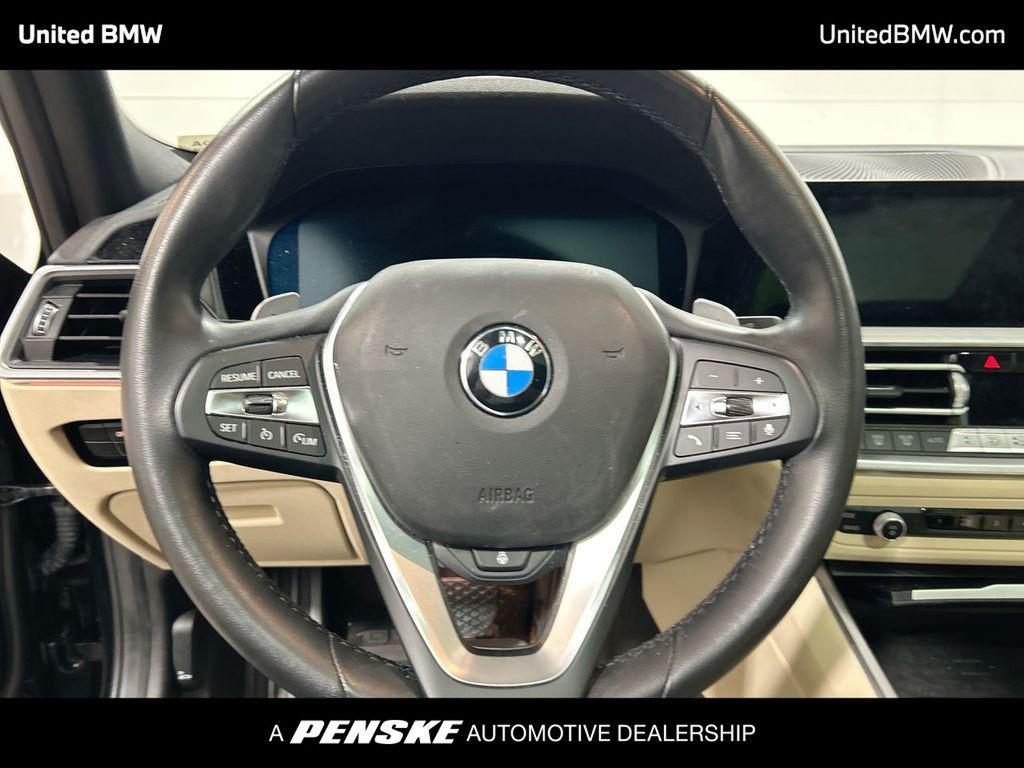 used 2021 BMW 330 car, priced at $27,495