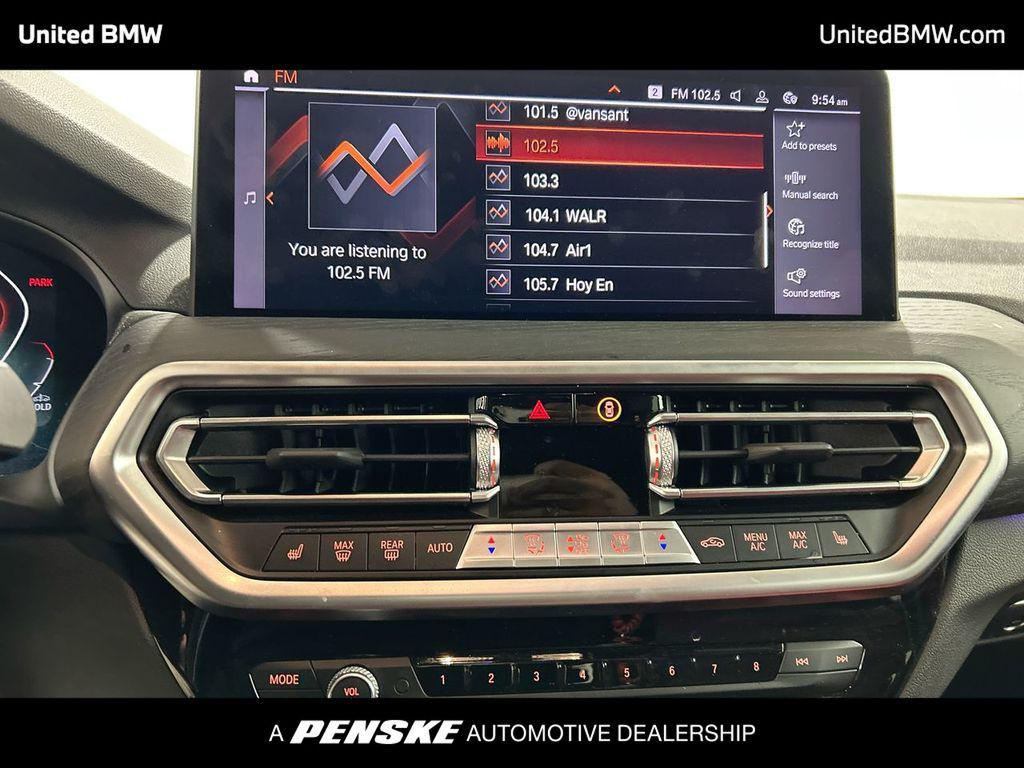 used 2022 BMW X3 car, priced at $34,495