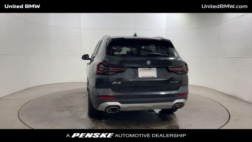 used 2022 BMW X3 car, priced at $34,495