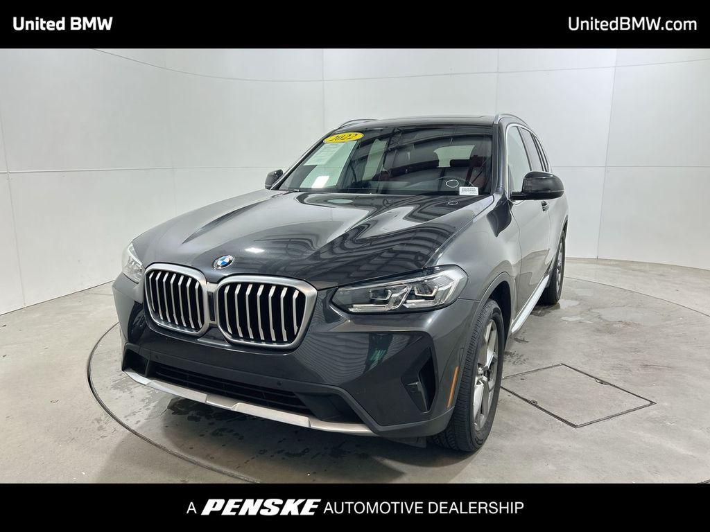 used 2022 BMW X3 car, priced at $34,495