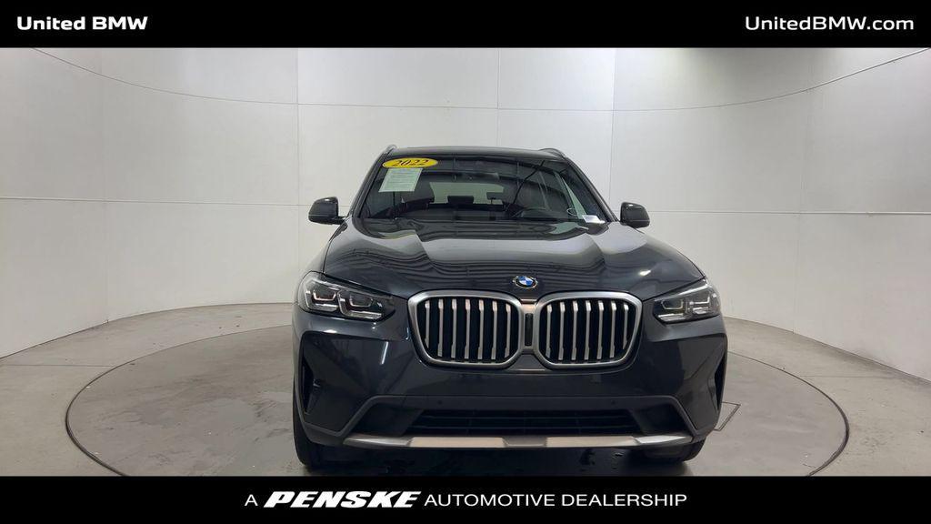 used 2022 BMW X3 car, priced at $34,495