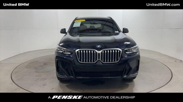 used 2022 BMW X3 car, priced at $35,460